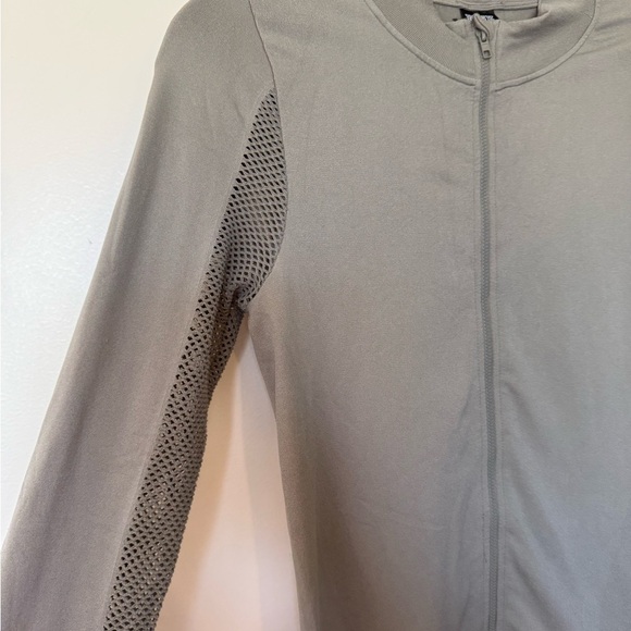 PINK by Victoria’s Secret Olive Green Mesh Seamless Cardigan with Mesh Size M - Picture 2 of 6